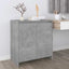 skænk 70x41x75 cm konstrueret træ betongrå
