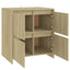 skænk 70x41x75 cm konstrueret træ sonoma-eg