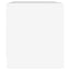 tv-bord 90x35x40 cm konstrueret træ hvid
