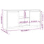 tv-bord 102x37,5x52,5 cm konstrueret træ sonoma-eg