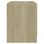 sengebord 45x34,5x44,5 cm konstrueret træ sonoma-eg