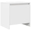 sengeborde 2 stk. 45x34x44,5 cm konstrueret træ hvid