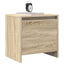 sengebord 45x34x44,5 cm konstrueret træ sonoma-eg