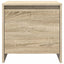 sengeborde 2 stk. 45x34x44,5 cm konstrueret træ sonoma-eg