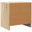 sengeborde 2 stk. 45x34x44,5 cm konstrueret træ sonoma-eg
