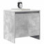 sengeborde 2 stk. 45x34x44,5 cm konstrueret træ betongrå