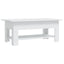 sofabord 102x55x42 cm konstrueret træ hvid