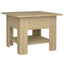 sofabord 55x55x42 cm konstrueret træ sonoma-eg