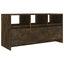 tv-bord 102x37,5x52,5 cm konstrueret træ røget egetræsfarve