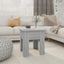 sofabord 40x40x42 cm konstrueret træ sonoma-eg