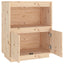 skænk 60x34x75 cm massivt fyrretræ