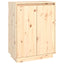 skoreol 60x35x80 cm massivt fyrretræ