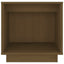 sengeborde 2 stk. 40x30x40 cm massivt fyrretræ gyldenbrun
