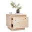 sengeborde 2 stk. 35x34x32 cm massivt fyrretræ