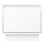 sengebord 35x34x32 cm massivt fyrretræ hvid