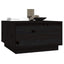 sofabord 55x56x32 cm massivt fyrretræ sort