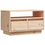 tv-bord 60x35x37 cm massivt fyrretræ