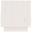 tv-bord 60x35x37 cm massivt fyrretræ hvid