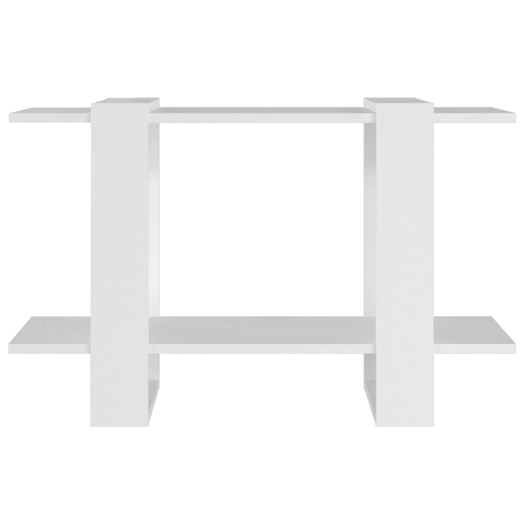 bogreol/rumdeler 80x30x51 cm hvid