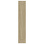 bogreol/rumdeler 60x30x166 cm konstrueret træ sonoma-eg