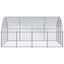 hønsehus 3x4x2 m galvaniseret stål