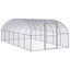 hønsehus 3x6x2 m galvaniseret stål