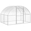 hønsehus 3x8x2 m galvaniseret stål