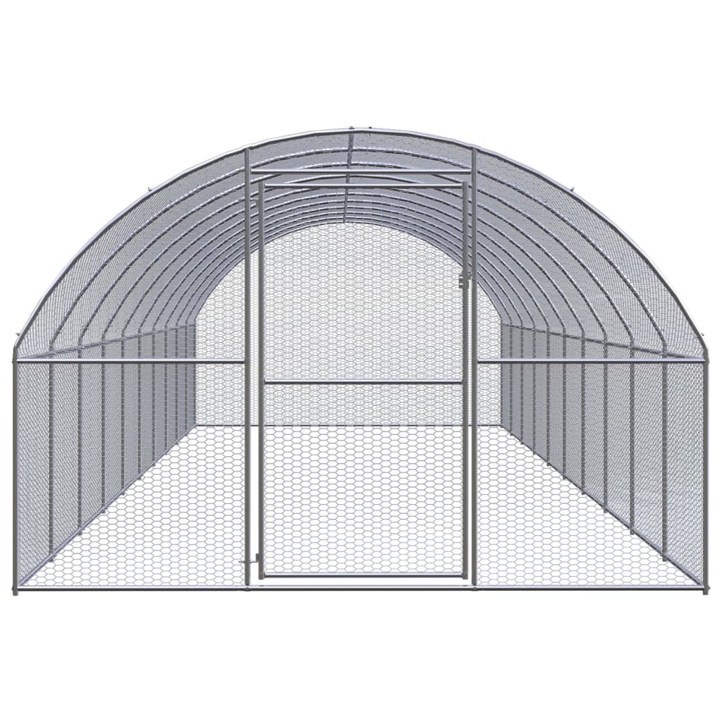 hønsehus 3x10x2 m galvaniseret stål