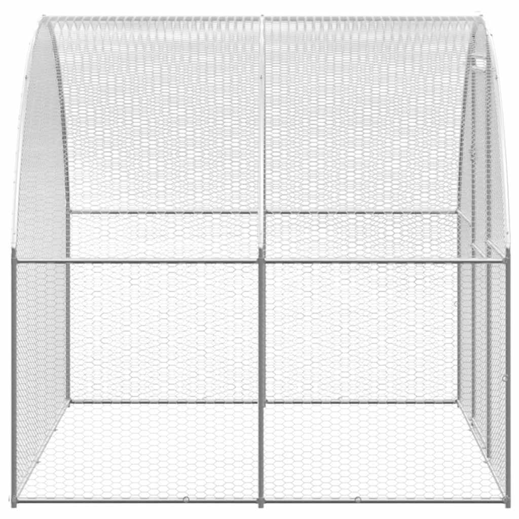 hønsehus 3x12x2 m galvaniseret stål