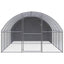 hønsehus 3x4x2 m galvaniseret stål