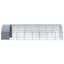 hønsehus 3x8x2 m galvaniseret stål