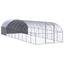 hønsehus 3x10x2 m galvaniseret stål