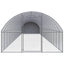 hønsehus 3x20x2 m galvaniseret stål