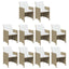 spisebordssæt til haven 15 dele med hynder polyrattan beige