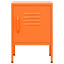 natborde 2 stk. 35x35x51 cm stål orange