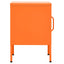 natborde 2 stk. 35x35x51 cm stål orange
