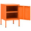 natborde 2 stk. 35x35x51 cm stål orange