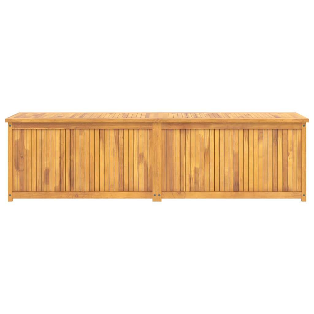 hyndeboks 200x50x55 cm massivt teaktræ