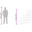 kubeformede opbevaringskasser 15 stk. PP transparent