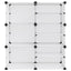 skoreol 84x31,5x93 cm PP transparent