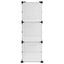 skoreol 84x31,5x93 cm PP transparent