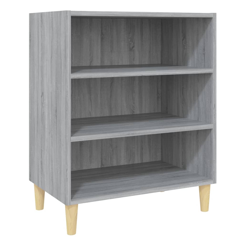 skænk 57x35x70 cm konstrueret træ grå sonoma-eg
