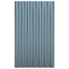tagplader 12 stk. 60x36 cm galvaniseret stål grå
