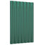 tagplader 36 stk. 60x36 cm galvaniseret stål grøn