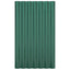 tagplader 36 stk. 60x36 cm galvaniseret stål grøn
