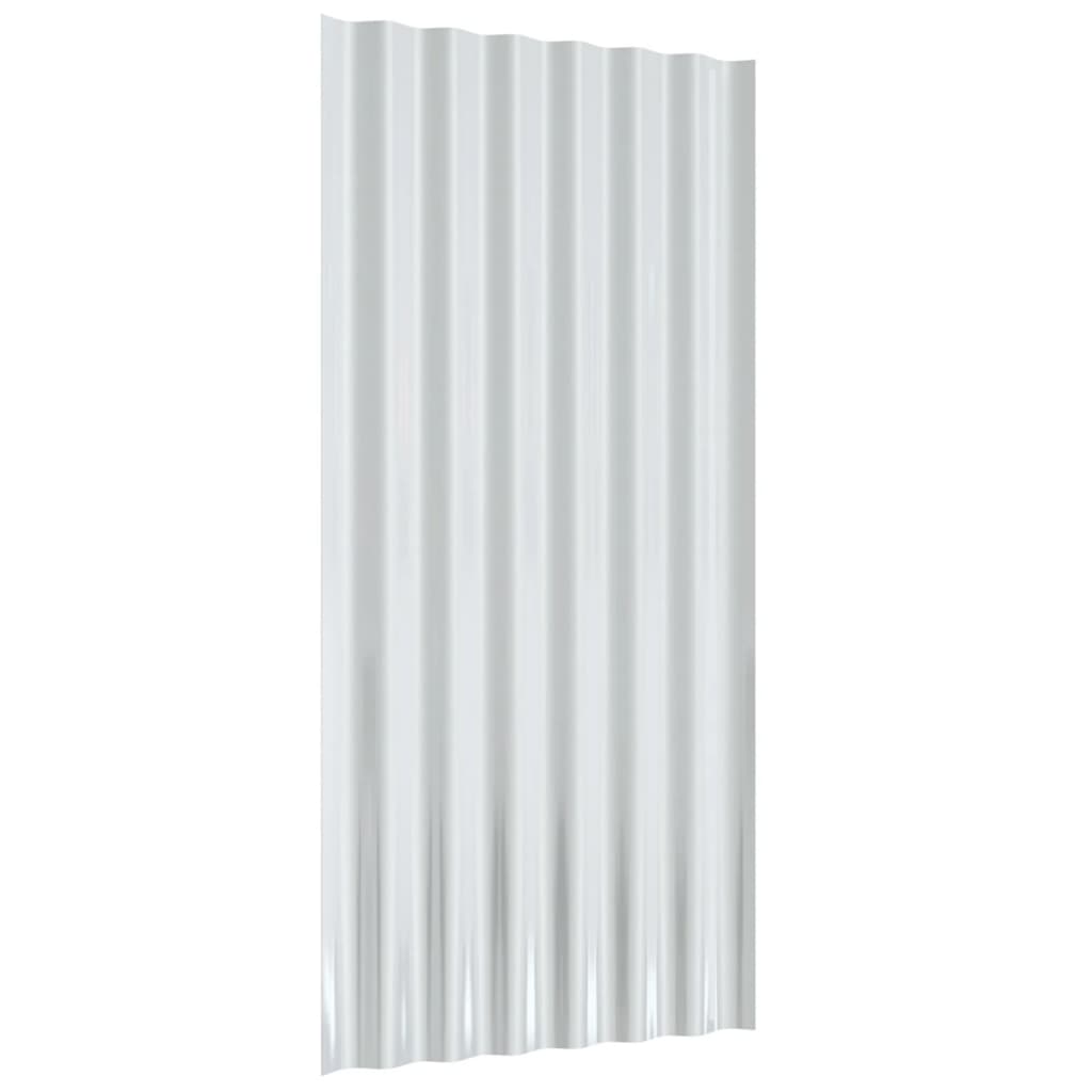 tagplader 36 stk. 80x36 cm galvaniseret stål brun