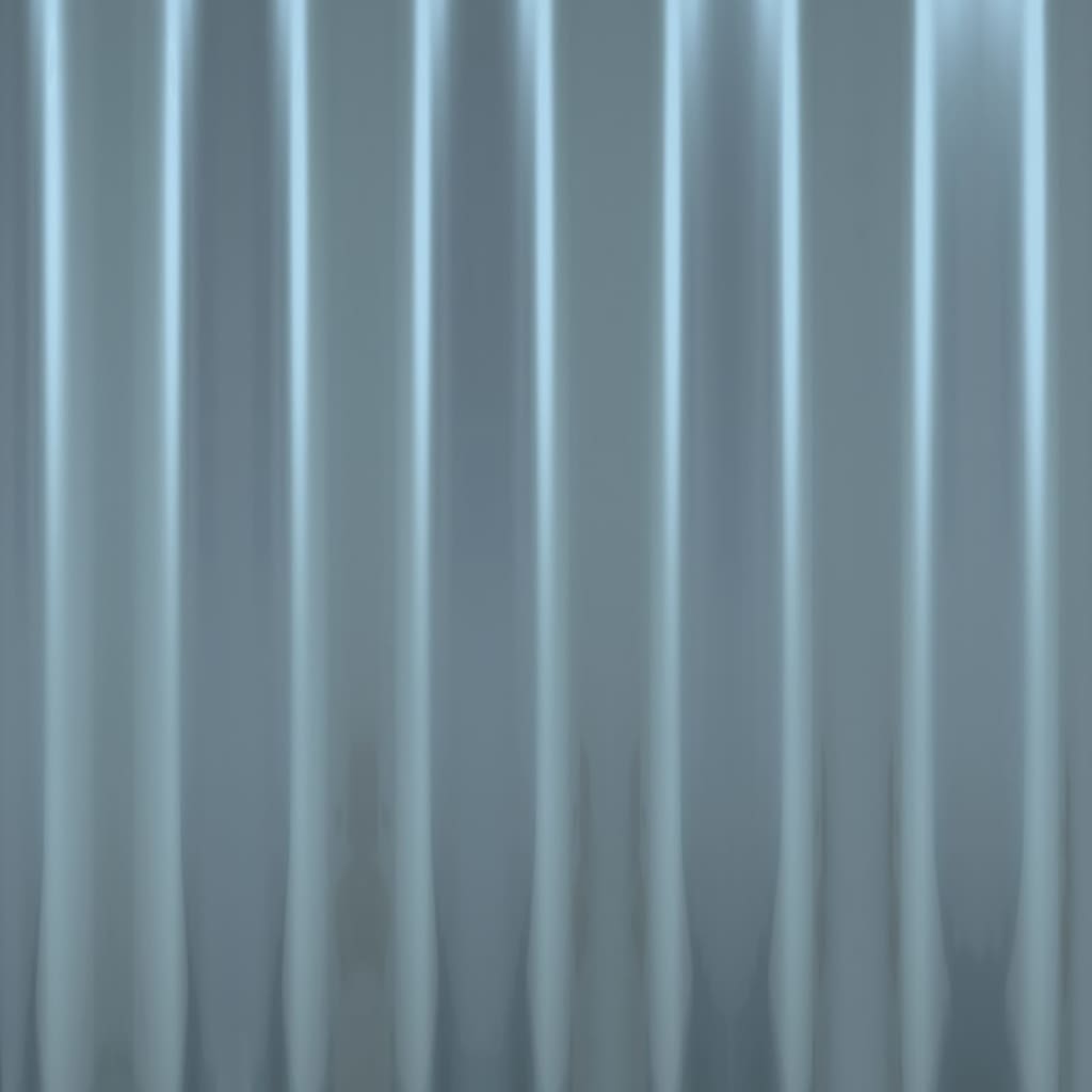 tagplader 12 stk. 100x36 cm galvaniseret stål grå