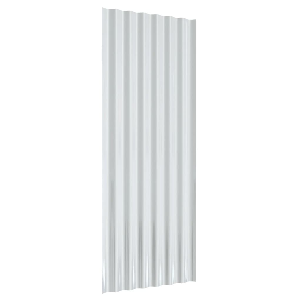 tagplader 12 stk. 100x36 cm galvaniseret stål brun
