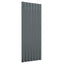 tagplader 12 stk. 100x36 cm galvaniseret stål antracitgrå