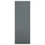 tagplader 12 stk. 100x36 cm galvaniseret stål antracitgrå